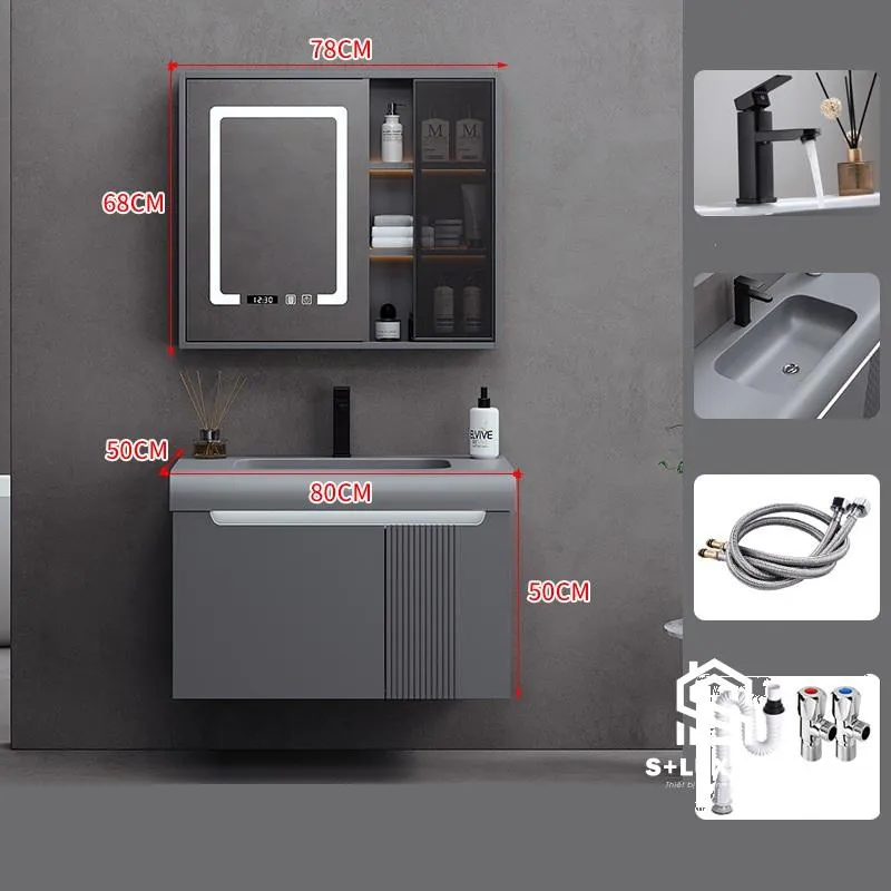 Bản vẽ kỹ thuật kích thước tiêu chuẩn tủ chậu lavabo bo góc DH-24