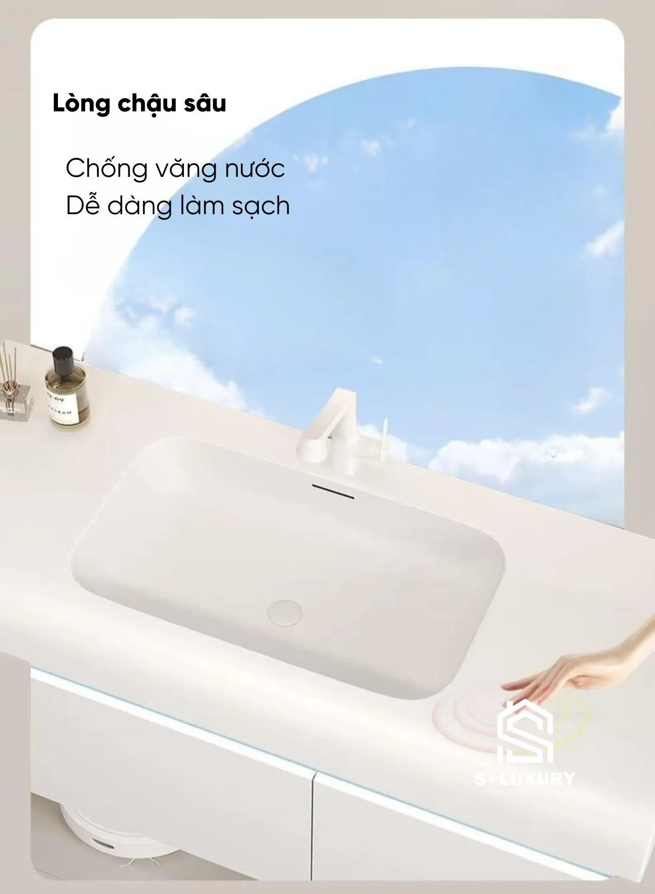 Tổng hợp 7 ưu điểm và tính năng vượt trội của bộ tủ chậu lavabo bo tròn DH-38 Tổng hợp 7 ưu điểm và tính năng vượt trội của bộ tủ chậu lavabo bo tròn DH-38