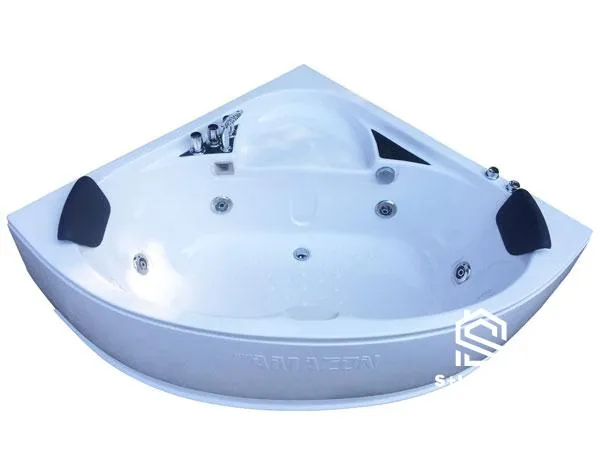 Bồn Tắm Góc Massage Đôi Ngọc Trai 1400x1400mm S+ Luxury TP8064 chính hãng S+ Luxury Bồn Tắm Góc Massage Đôi Ngọc Trai 1400x1400mm S+ Luxury TP8064 chính hãng S+ Luxury