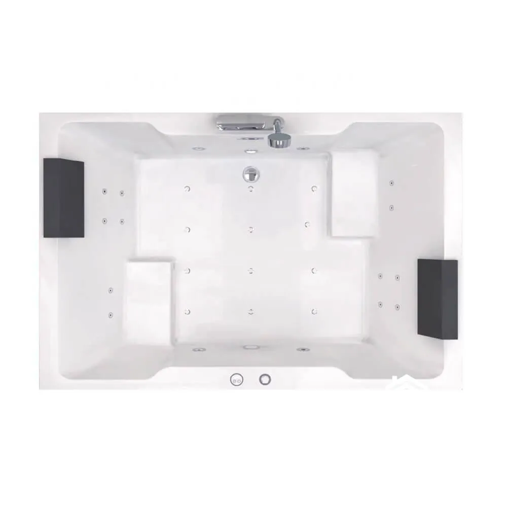 Bồn Tắm Massage Đôi Acrylic 1800x1200x680mm S+ Luxury MW6018-170.2MS chính hãng S+ Luxury Bồn Tắm Massage Đôi Acrylic 1800x1200x680mm S+ Luxury MW6018-170.2MS chính hãng S+ Luxury