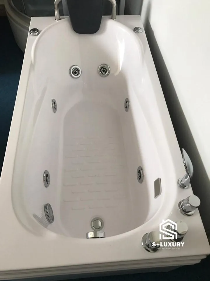 Bồn Tắm Massage Yếm Phải Ngọc Trai 1520x760mm S+ Luxury TP8006R chính hãng S+ Luxury Bồn Tắm Massage Yếm Phải Ngọc Trai 1520x760mm S+ Luxury TP8006R chính hãng S+ Luxury
