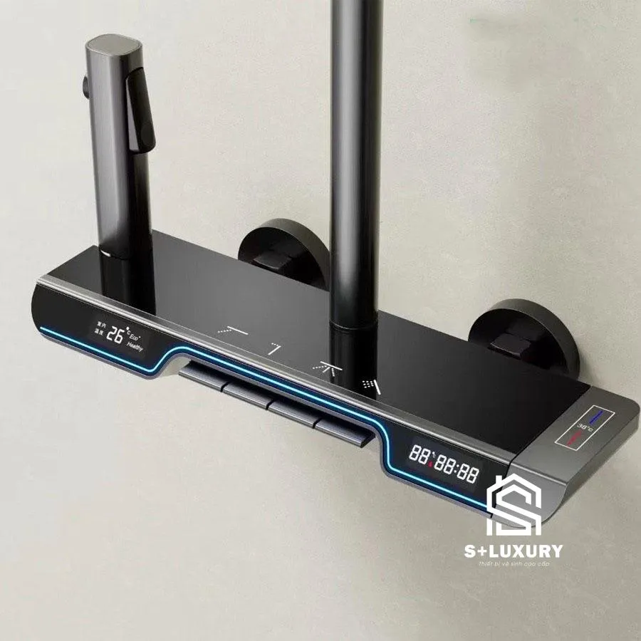 Bát sen mưa và tay sen cầm tay của model SC-05 Bát sen mưa và tay sen cầm tay của model SC-05