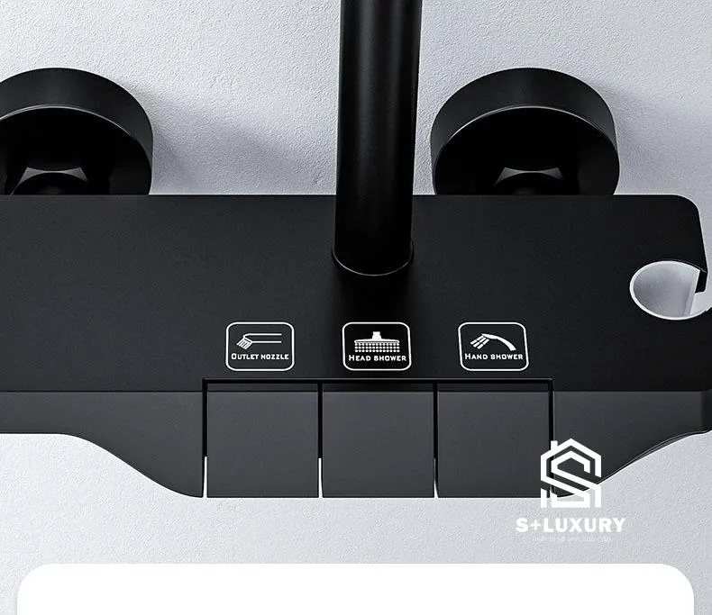 Bát sen mưa và tay sen cầm tay của model SC-3370-DEN