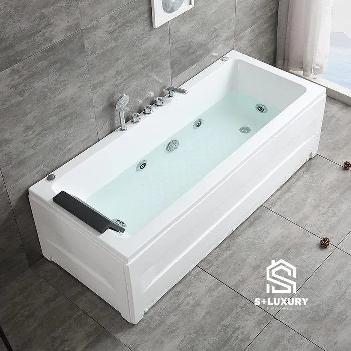 z4282560108588-d97e8145c1f98a5d50c191260ef6ebe1 KB716 - Bồn tắm massager chữ nhật cao cấp, kích thước: 160x750x600mm