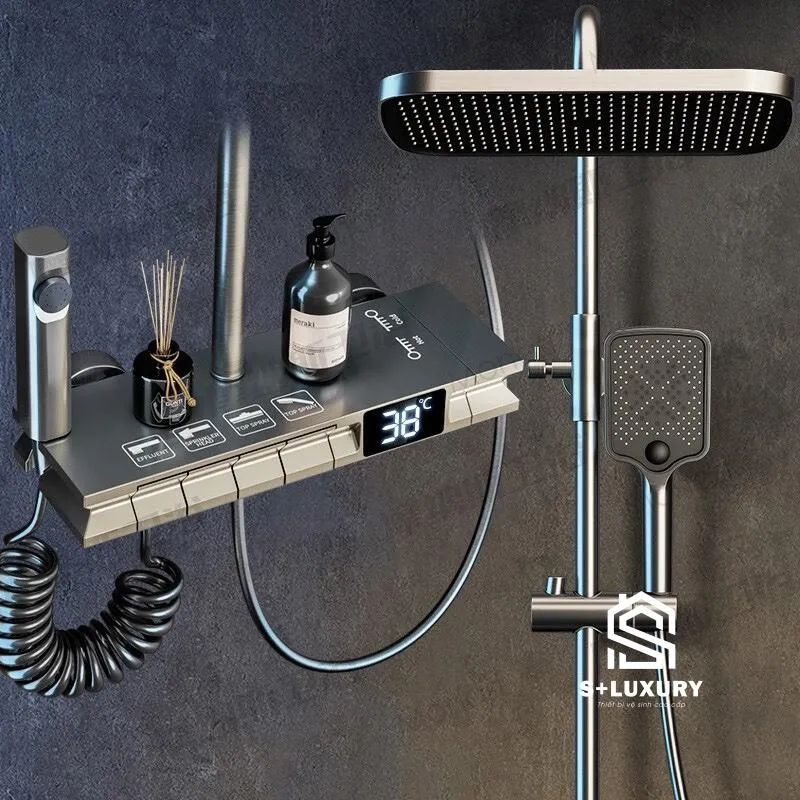 z4568193507390-cf10ee20a03c9d4a7cf9993b6bfff578 SC73 - Sen cây bàn phím ghi xám, màn hình hiển thị led