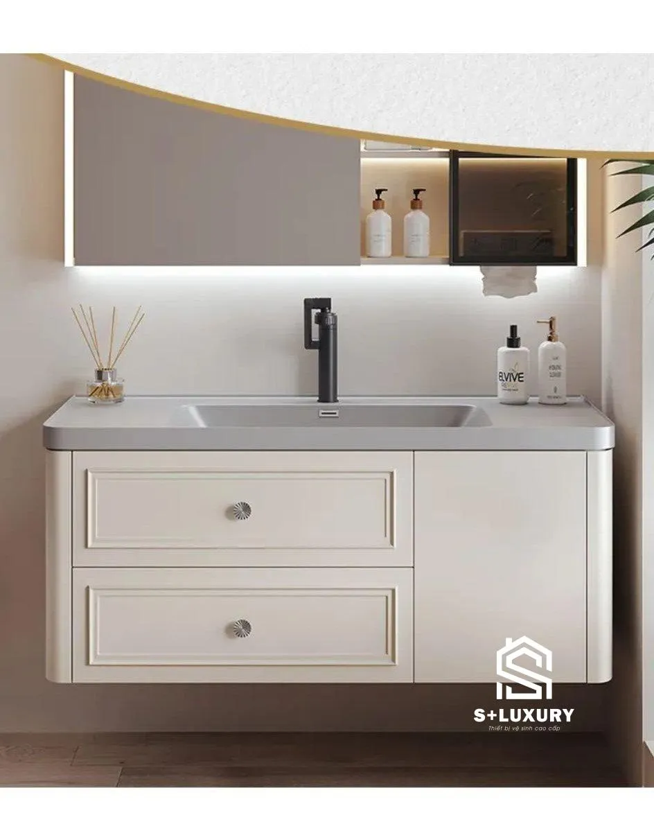 Trọn bộ phụ kiện thông minh đi kèm tủ chậu lavabo 10 trong 1 Trọn bộ phụ kiện thông minh đi kèm tủ chậu lavabo 10 trong 1