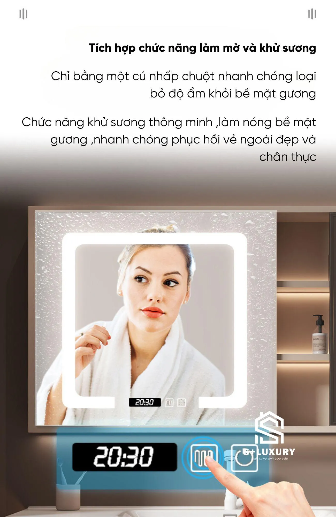 Mặt bàn đá nung kết chống trầy xước kết hợp chậu sứ âm bàn DH-48