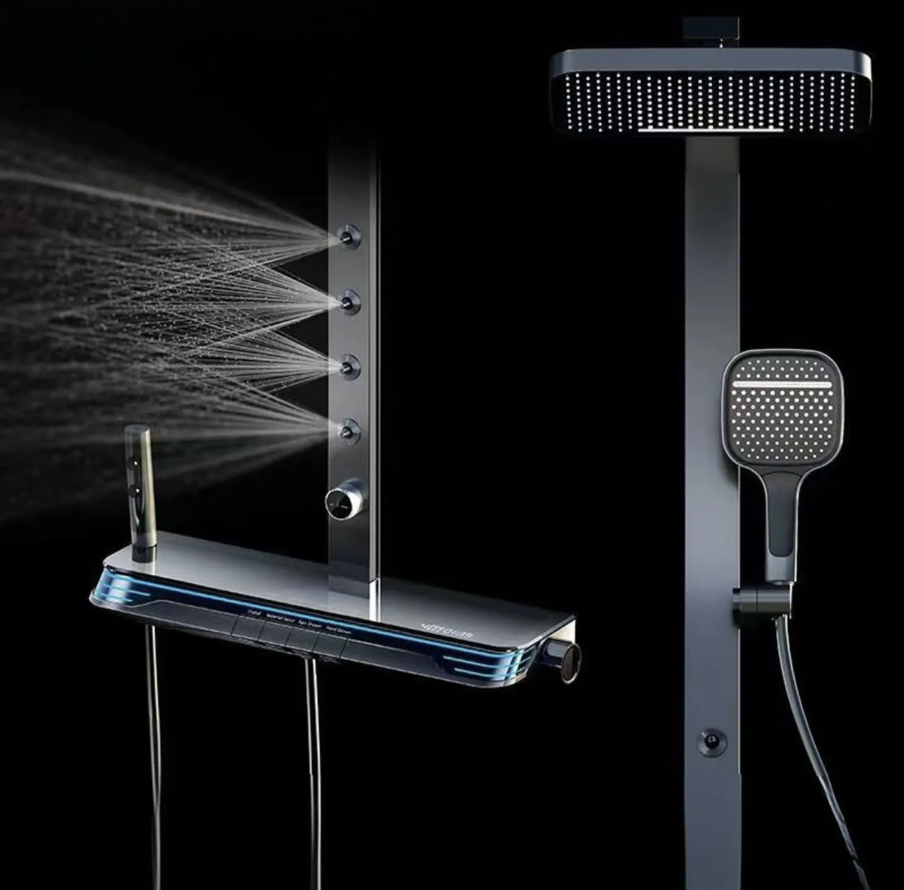 Bát sen mưa và tay sen cầm tay của model S59 Bát sen mưa và tay sen cầm tay của model S59