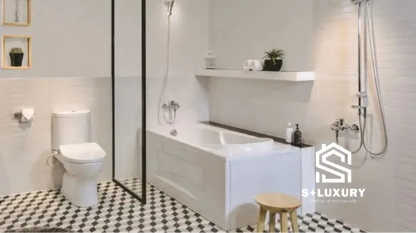 Cách chọn kích thước bồn tắm chân yếm theo diện tích phòng tắm Cách chọn kích thước bồn tắm chân yếm theo diện tích phòng tắm