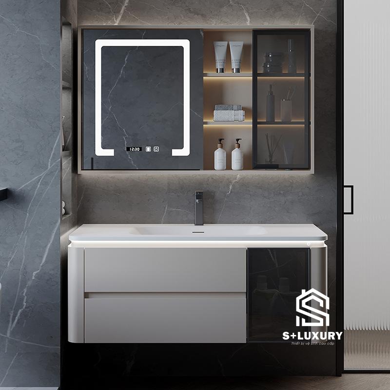 Tủ chậu lavabo dh – 02 màu trắng