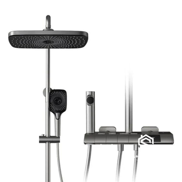 Vòi sen lạnh phím đàn cảm ứng SC-03 nhìn chính diện toàn thân