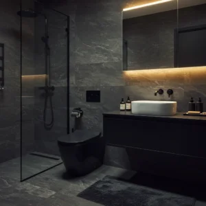 Ảnh đại diện bài viết về nhà vệ sinh màu đen